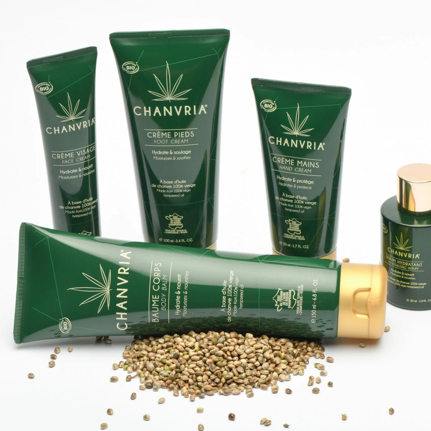 Crème Pieds CBD/BIO – 100ml – Chanvria