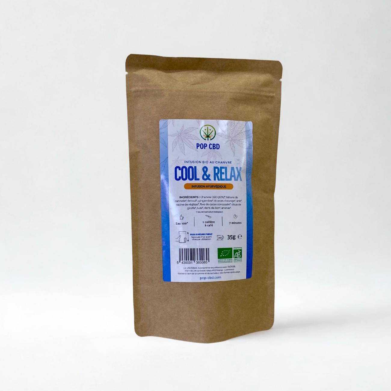 Tisane CBD Bio Cool & Relax 35g