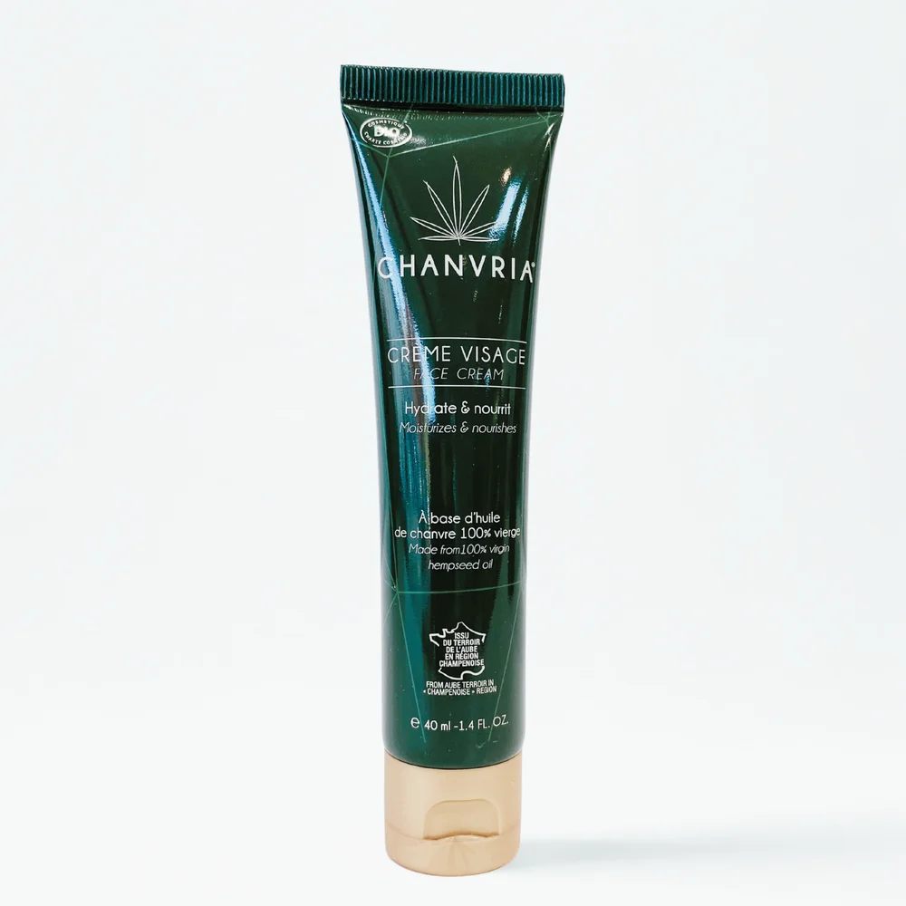 Crème Visage Hydratante CBD/BIO – 40ml – Chanvria