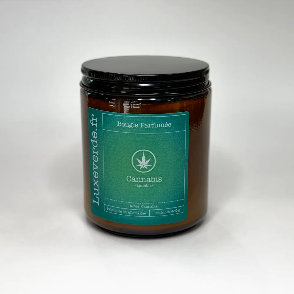 Bougie parfumée — Cannabis