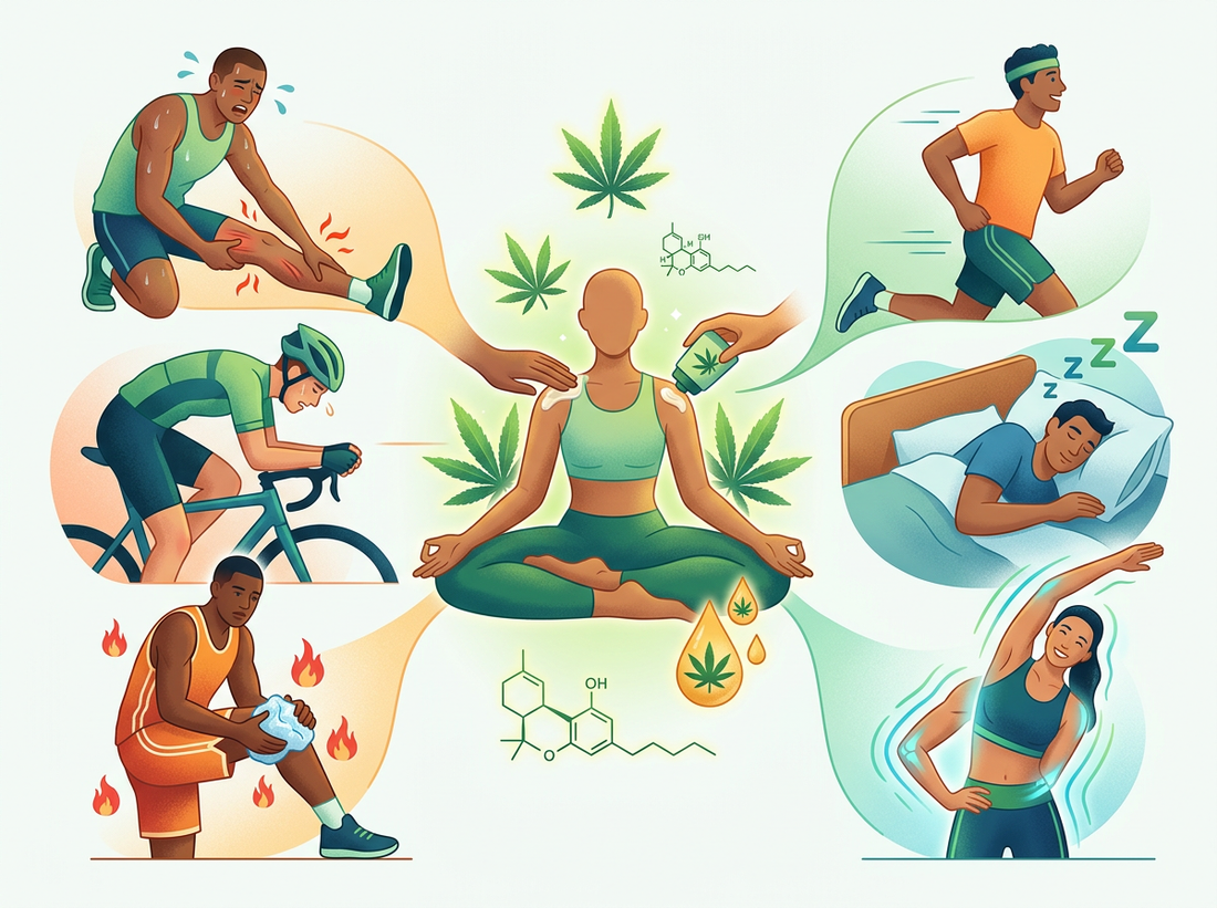 CBD et récupération sportive : pourquoi de plus en plus de sportifs s’y intéressent ?