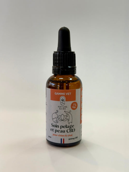 Soin de la peau CBD - Animaux 0,3 %