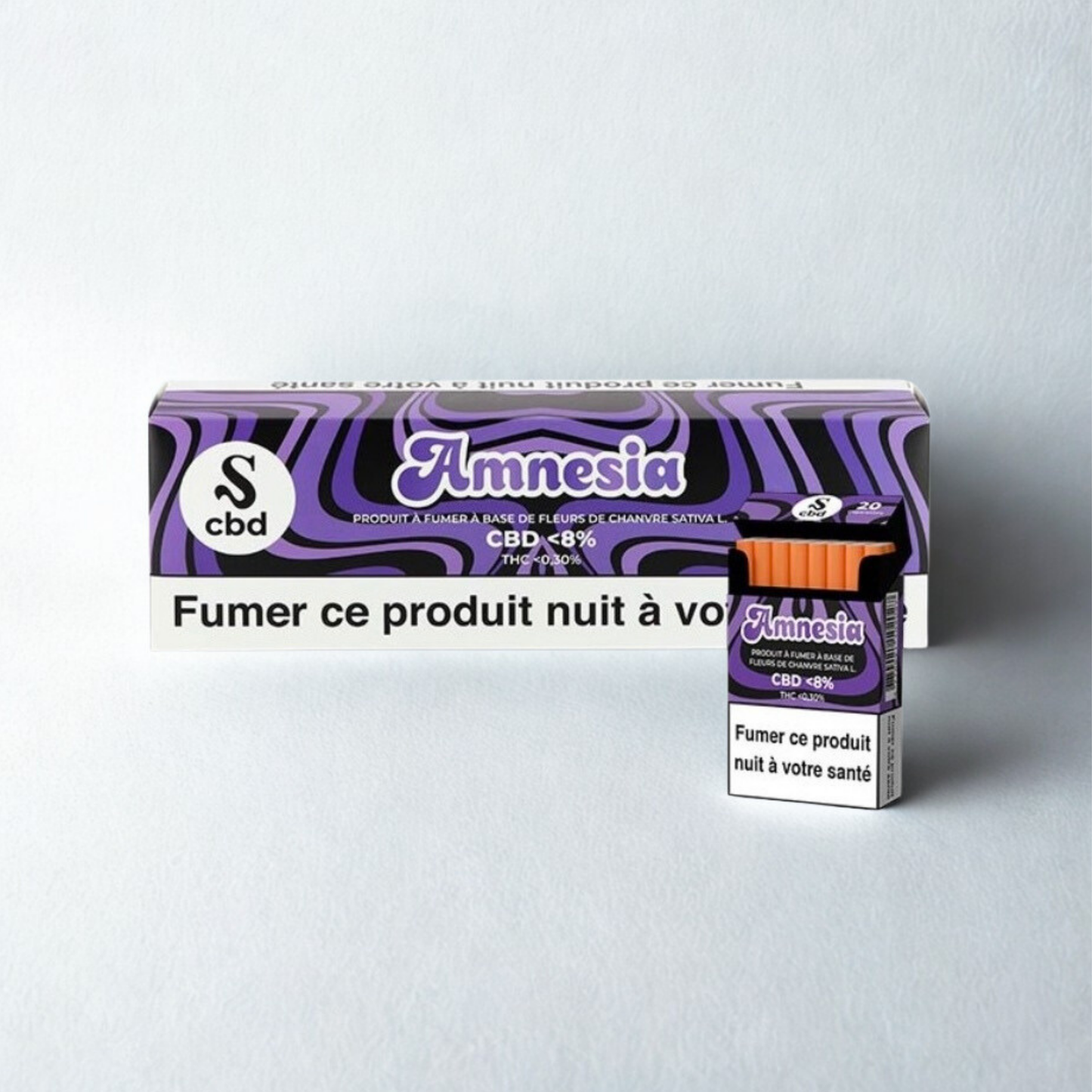 Paquet 20 cigarettes AMNESIA