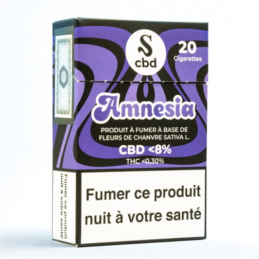 Paquet 20 cigarettes AMNESIA