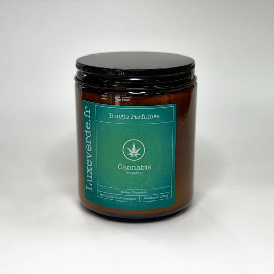 Bougie parfumée — Cannabis