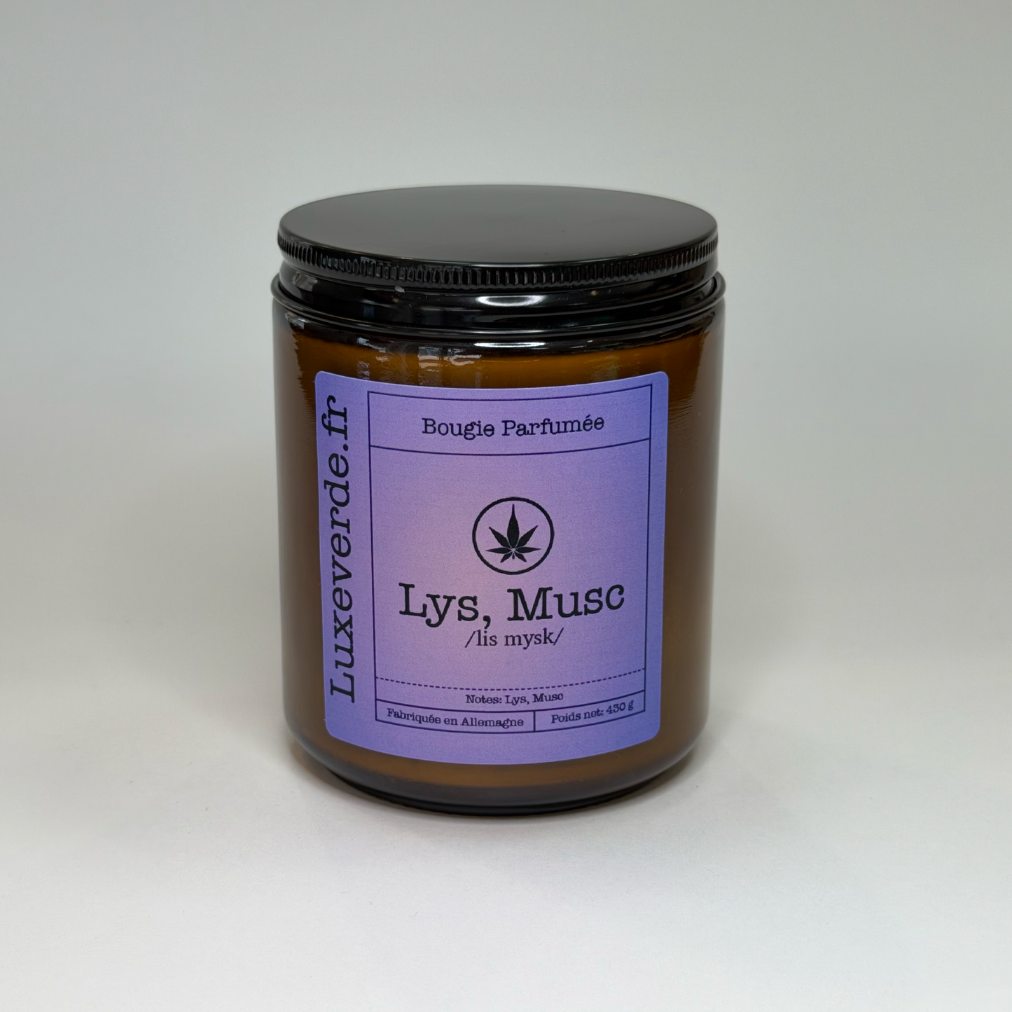 Bougie parfumée — Lys et Musc