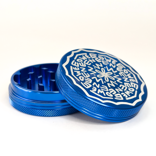 Grinder magnétique Premium Bleu
